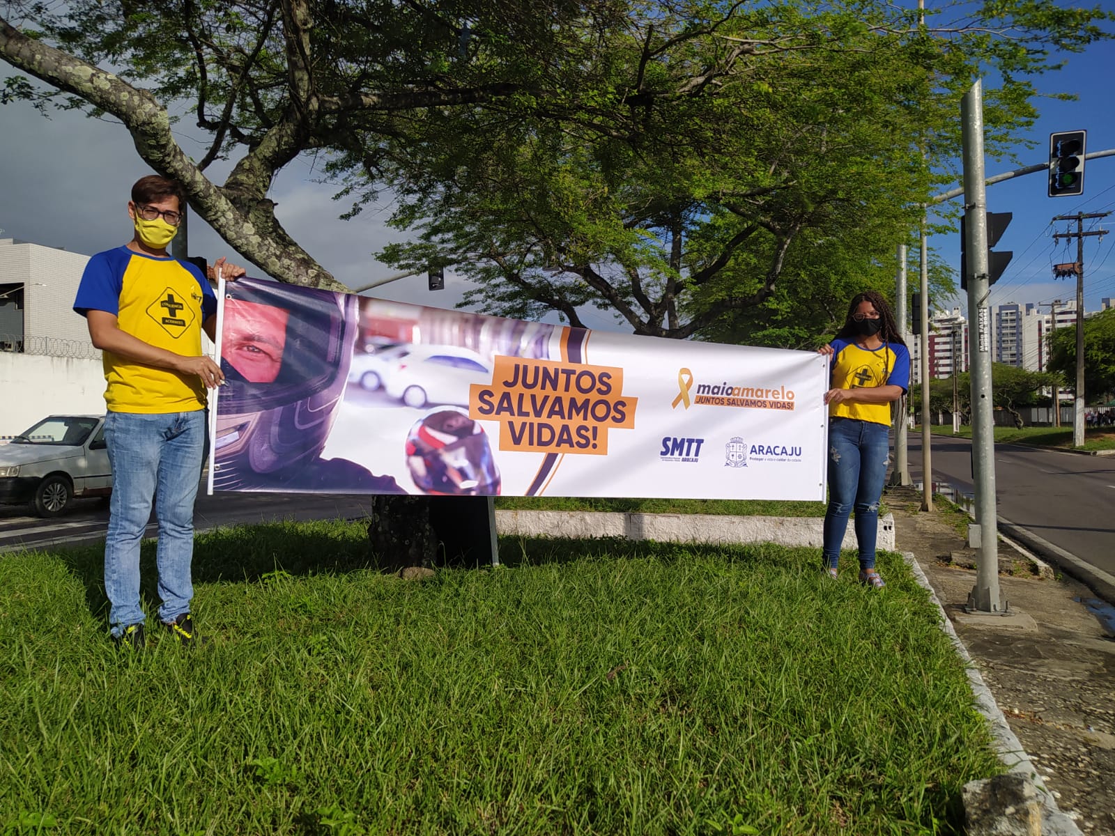 Prefeitura de Aracaju encerra ações alusivas ao Maio Amarelo - SMTT Aracaju